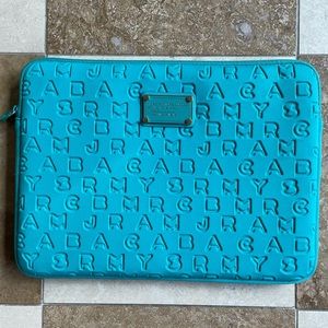 Marc Jacobs Teal Laptop Sleeve